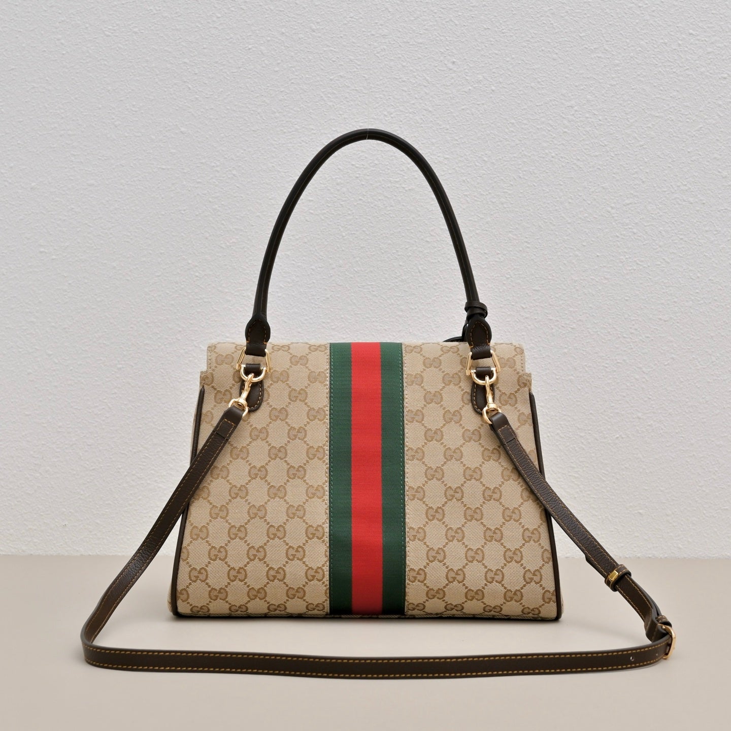 GUCCI GG Paparazzo Medium Top Handle Bag