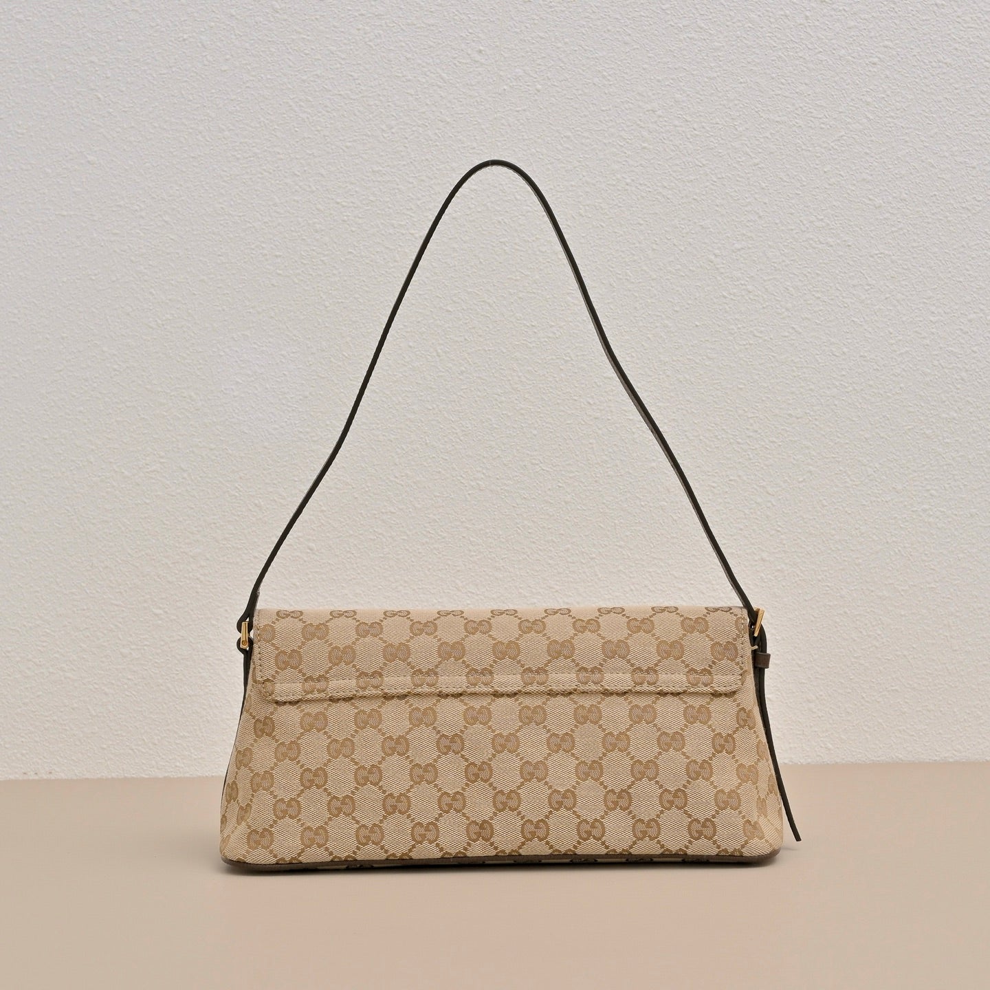 GUCCI GG Madison Denim Shoulder Bag