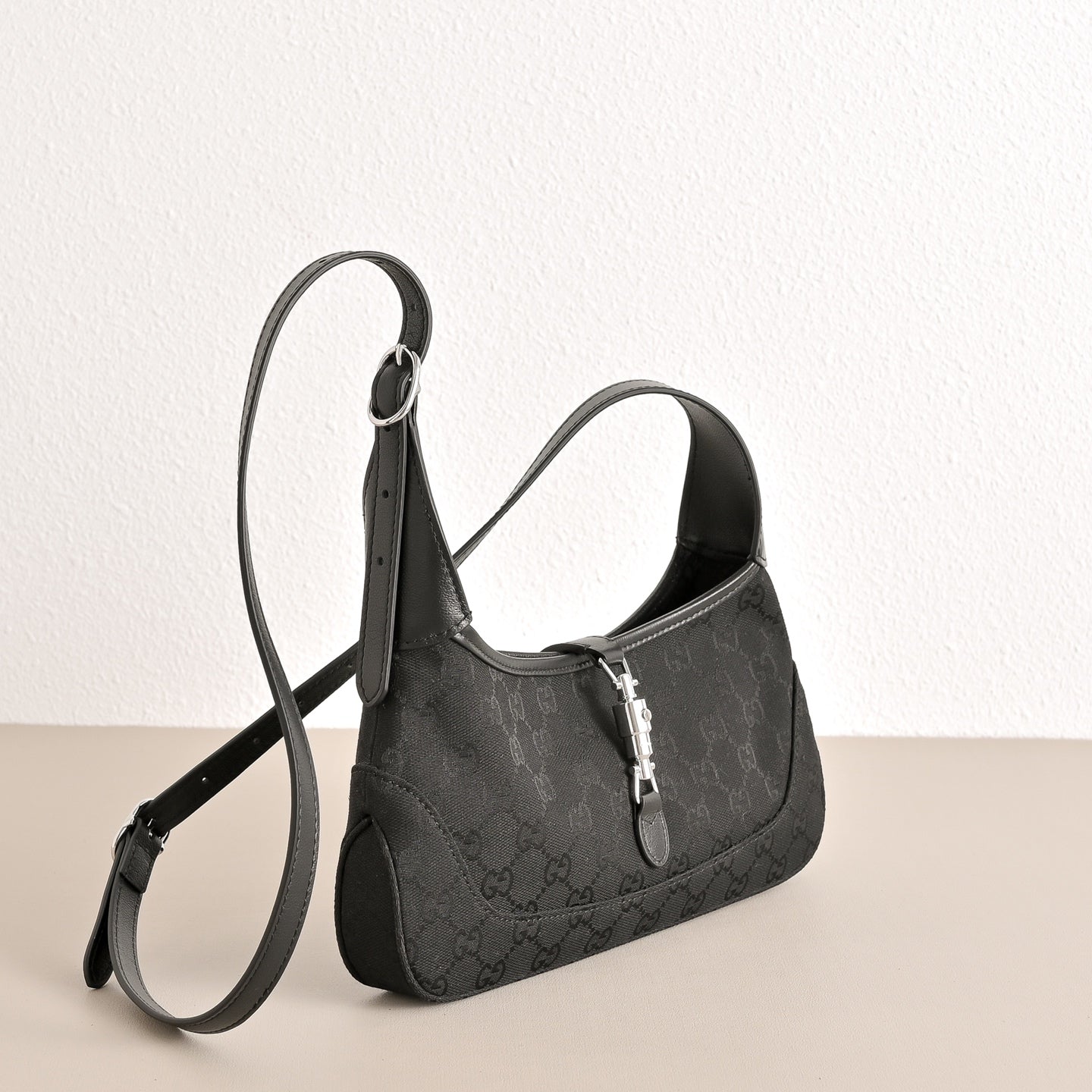 GUCCI Jackie 1961 GG Monogram Shoulder Bag