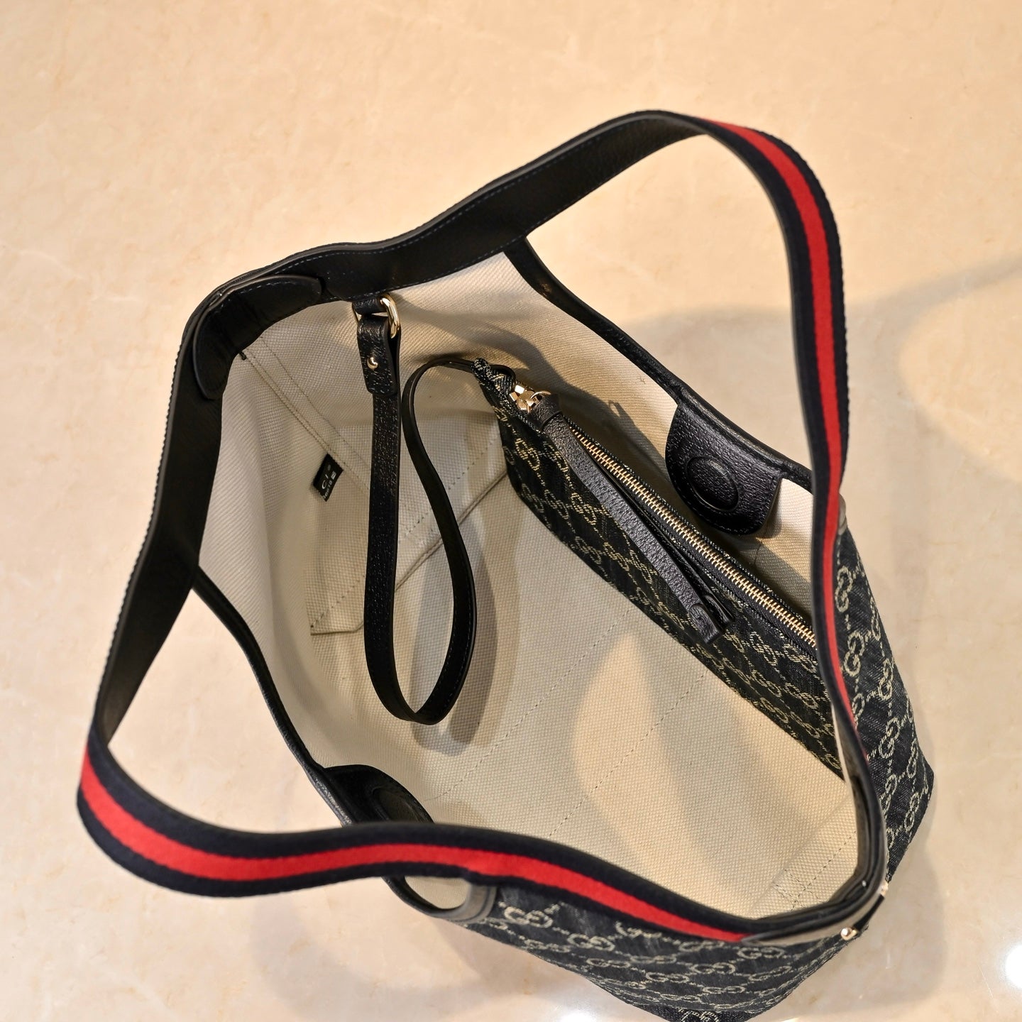 GUCCI Giglio Tote Bag