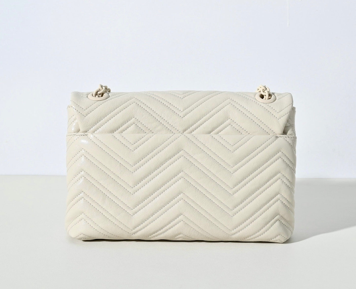 Gucci GG Marmont Pleated Calfskin Shoulder Bag