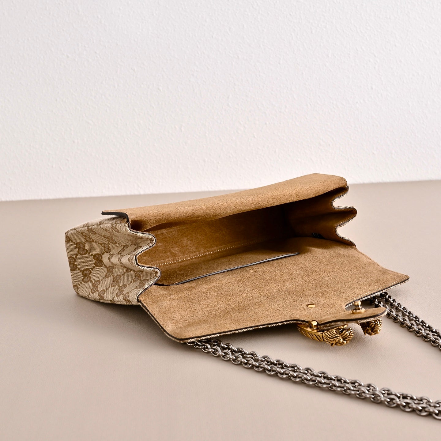 Gucci Dionysus Canvas Shoulder Bag