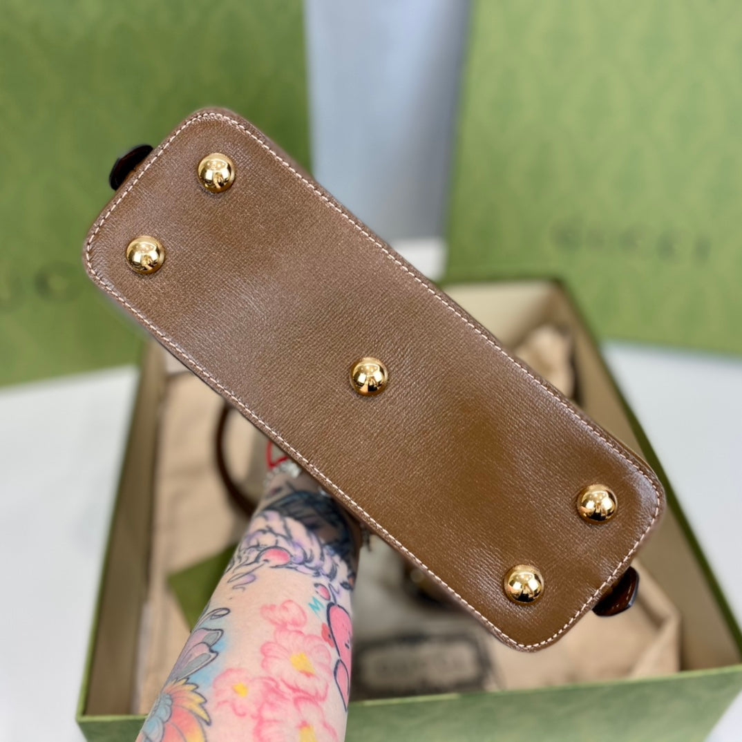 Gucci 1955 Horsebit Shell Shoulder Bag
