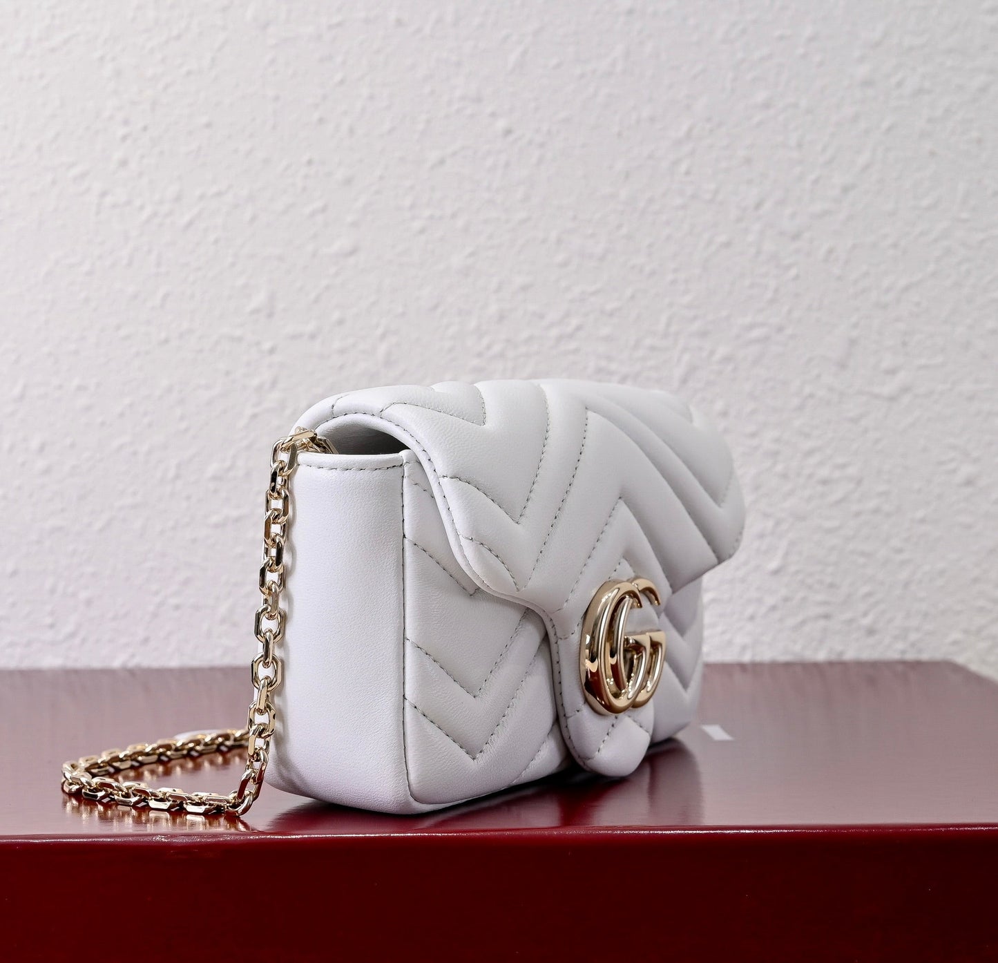 Gucci GG Marmont 2.0 Mini Lambskin Shoulder Bag