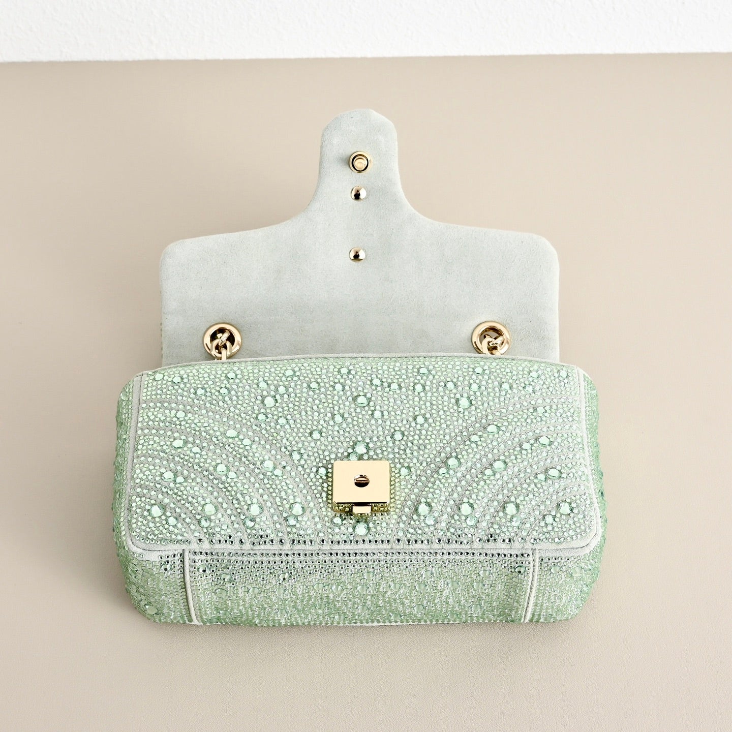 Gucci GG Marmont Crystal Star Shoulder Bag