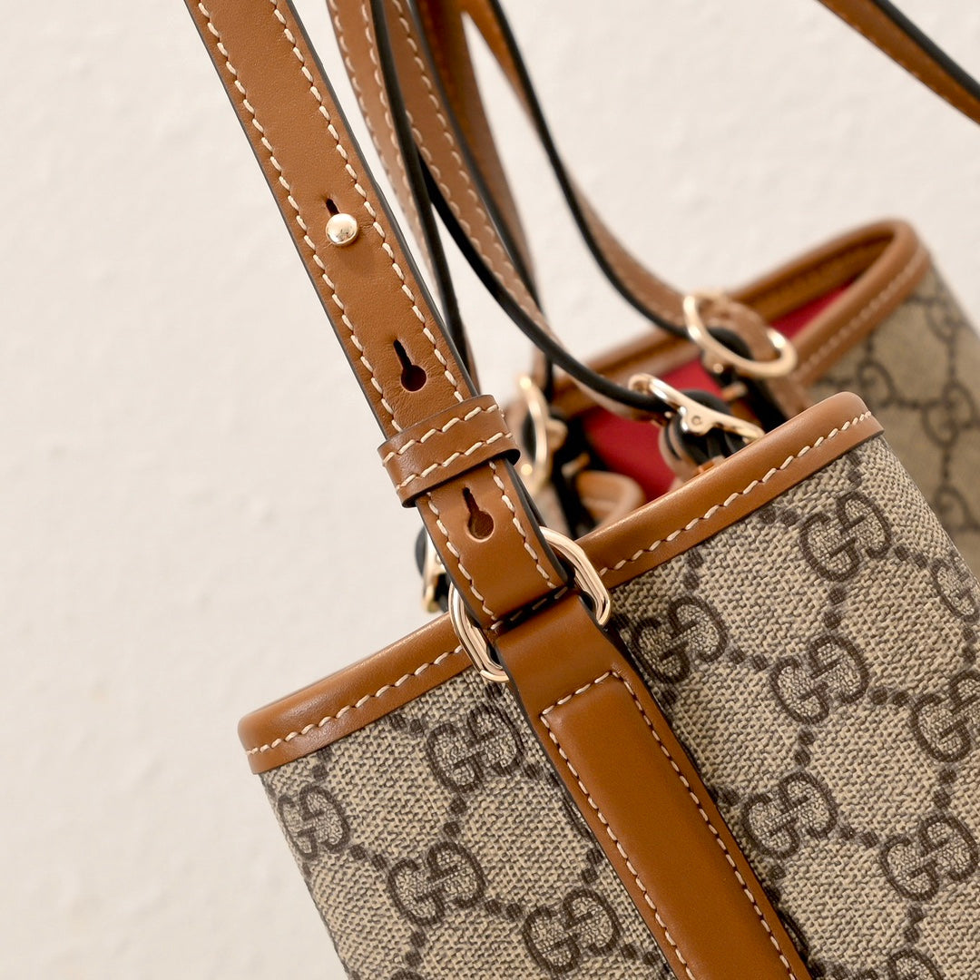 Gucci Emblem Small Tote Bag