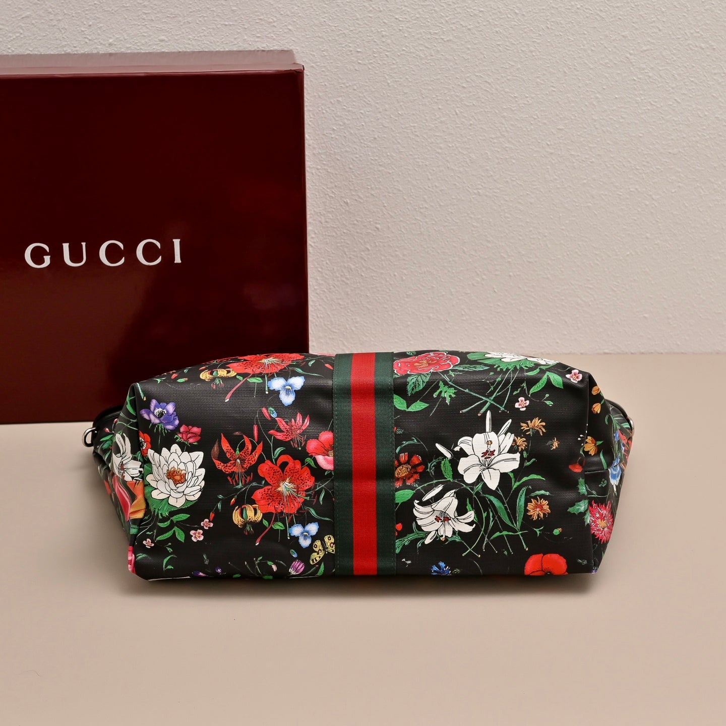 Gucci GG Giglio Floral Tote Bag